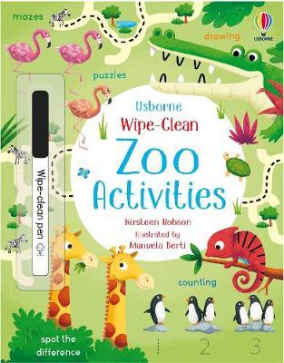 Wipe-Clean Zoo Activities   - Activity Book